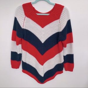 Color-block sweater